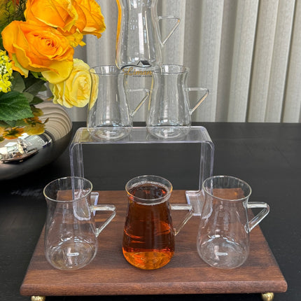 MLX Line  Borosilikat Theeglazen 6 Delig 200 ml