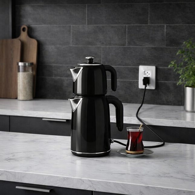 MLX MLX Theemachine 1,0 / 1,7 Liter | Zwart