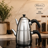 MLX MLX Theepotset 4-dlg - Turkse authentieke theepot RVS ( 1,0 / 2,0 Liter )