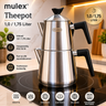 MLX MLX Theepotset 4-dlg - Turkse authentieke theepot RVS ( 1,00 / 1,75 Liter ) Mat