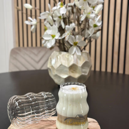 MLX Ribbed Line 2 delige Borosilikatglas 540 ml