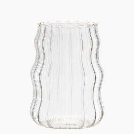 MLX Ribbed Line 2 delige Borosilikatglas 540 ml