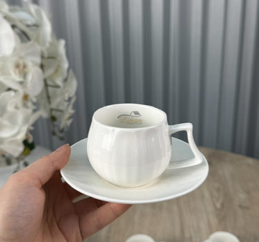 MULEX Espressoset 12 Delig | 6 Persoons Wit
