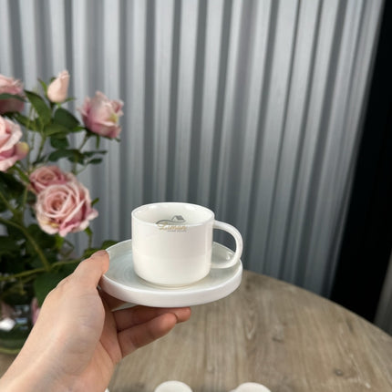 MULEX Espressoset 12 Delig | 6 Persoons Wit