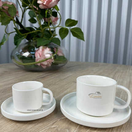 MULEX Espressoset 12 Delig | 6 Persoons Wit