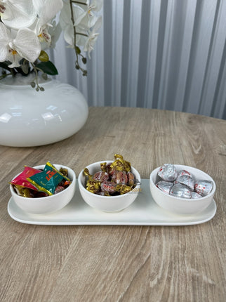 MULEX MILAN SCHALENSET | WIT 4-DELIG