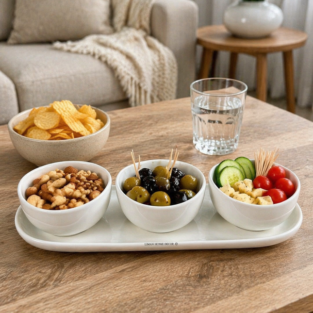 MULEX MILAN SCHALENSET | WIT 4-DELIG