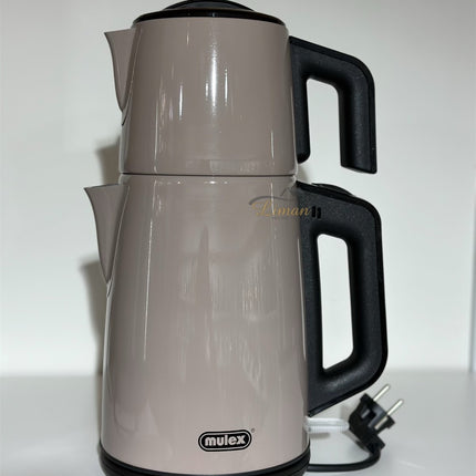 MULEX Mulex Elektrische Theepot 1 / 2 Liter Beige