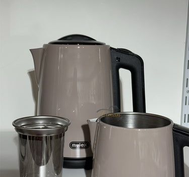 MULEX Mulex Elektrische Theepot 1 / 2 Liter Beige
