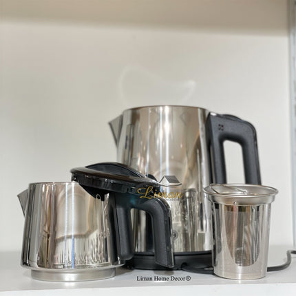 MULEX Mulex Elektrische Theepot 1 / 2 Liter Glans RVS