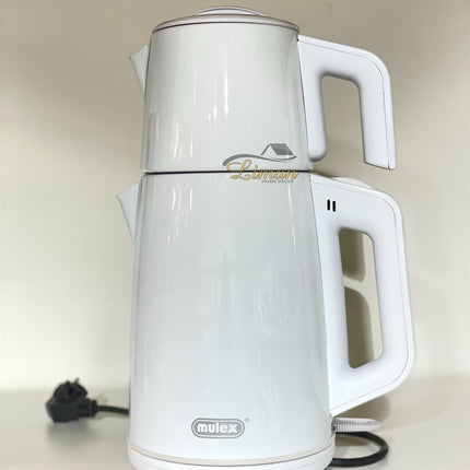 MULEX Mulex Elektrische Theepot 1 / 2 Liter Wit