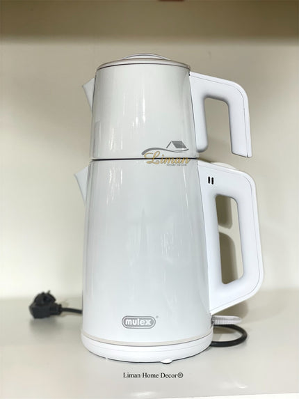 MULEX Mulex Elektrische Theepot 1 / 2 Liter Wit