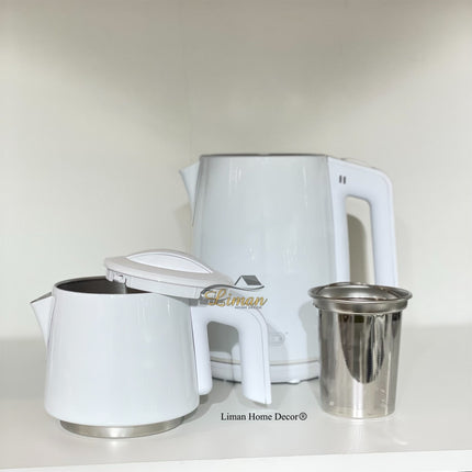 MULEX Mulex Elektrische Theepot 1 / 2 Liter Wit