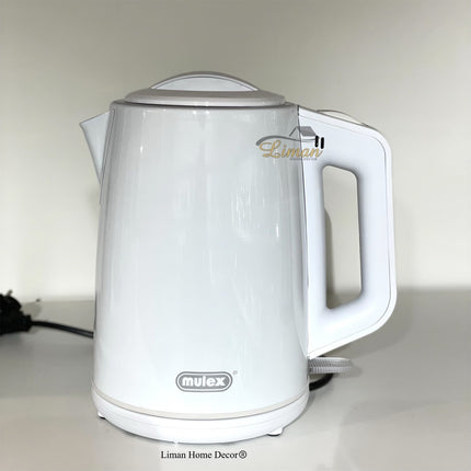 MULEX Mulex Elektrische Theepot 1 / 2 Liter Wit