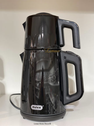 MULEX Mulex Elektrische Theepot 1 / 2 Liter Zwart