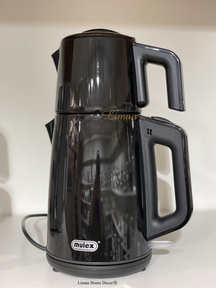 MULEX Mulex Elektrische Theepot 1 / 2 Liter Zwart