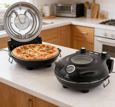 MULEX Mulex Pizza Oven Tradionele steenoven ZWART - Tasfirin - Crusto