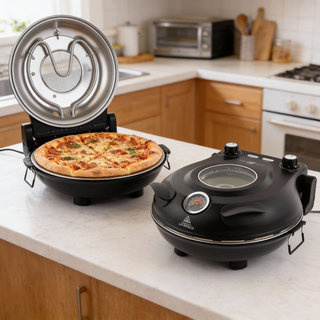 MULEX Mulex Pizza Oven Tradionele steenoven ZWART - Tasfirin - Crusto