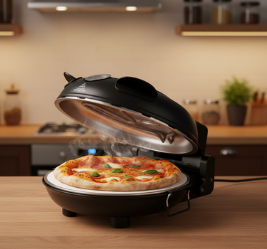 MULEX Mulex Pizza Oven Tradionele steenoven ZWART - Tasfirin - Crusto
