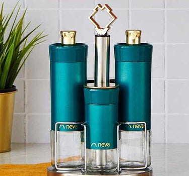 NEVA Neva Olie & Azijnset met stand Mentol