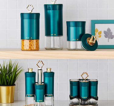 NEVA Neva Olie & Azijnset met stand Mentol