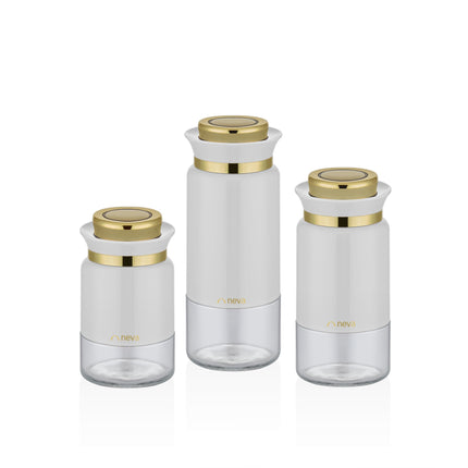 NEVA Neva Voorraadpotset 3 delig Lilyum