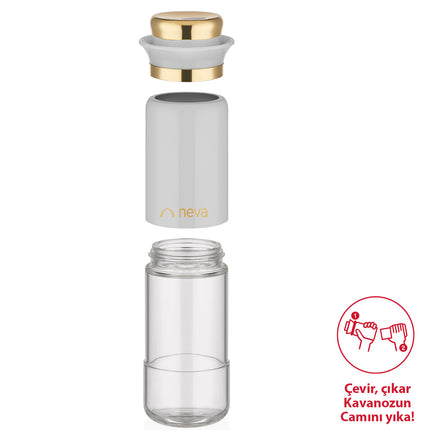 NEVA Neva Voorraadpotset 3 delig Lilyum