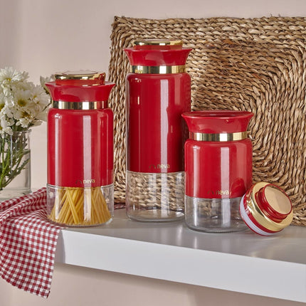 NEVA Neva Voorraadpotset 3 delig Pitaya