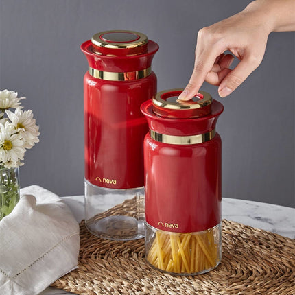 NEVA Neva Voorraadpotset 3 delig Pitaya