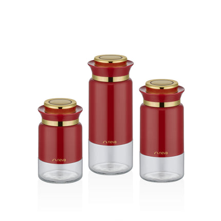 NEVA Neva Voorraadpotset 3 delig Pitaya