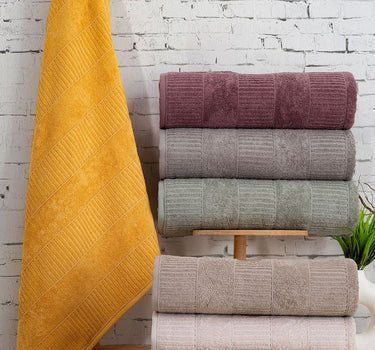 NURPAK Nurpak Karya Handdoek 50 x 90 Cm | Mosterd Geel