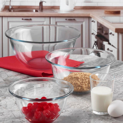 PASABAHCE Pasabahce Arda Turkmen Glazen meng- / beslagkommen 4 Delig