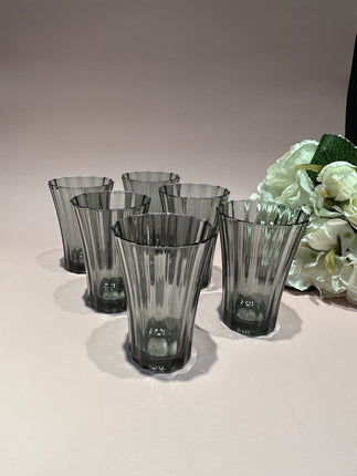 PASABAHCE Pasabahce Diamond Drinkglazen 6 Delig 110cl Smoked