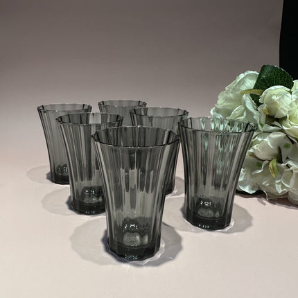 PASABAHCE Pasabahce Diamond Drinkglazen 6 Delig 110cl Smoked