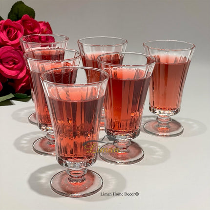 PASABAHCE Pasabahce Diamond Drinkglazen Met Voet 6 Delig 130cl