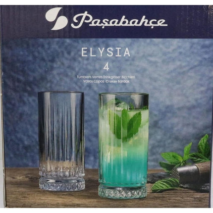 PASABAHCE Pasabahce Elysia Limonade Glazen 4 Delig 280cc
