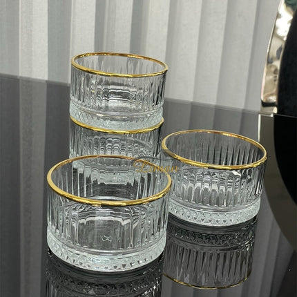 PASABAHCE Pasabahce Elysia Schalenset 235CC 4 Delig Goud