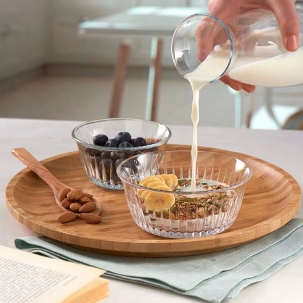 PASABAHCE Pasabahce Frezya Snack Kommen met Deksel  ( 8 Delig ) 330 cc