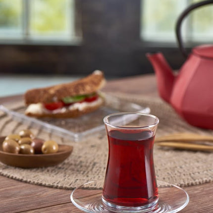 PASABAHCE Pasabahce Heybeli  Theeset 12 Delig | 6 Persoons