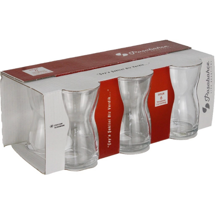 PASABAHCE PASABAHCE IRMAK THEEGLAZEN 6 DELIG