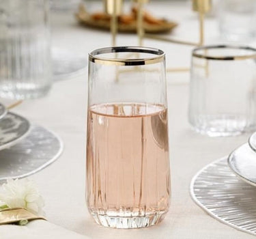 PASABAHCE Pasabahce Nova Drinkglazen Gold 4 Delig 360cl