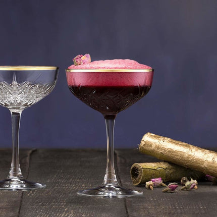 PASABAHCE Pasabahce Timeless Cocktail-/champagneglas 4 Delig Goud