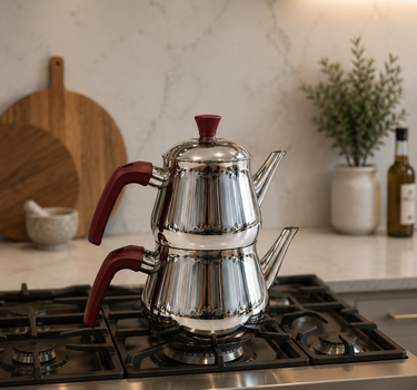 polochef Polochef Dolphin Theepotset Burgundy   | 1,00 / 1,80 L