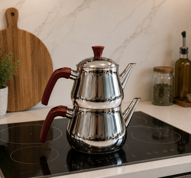 polochef Polochef Dolphin Theepotset Burgundy   | 1,20 / 2.00 L