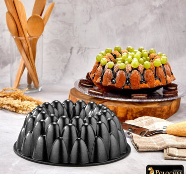 polochef Polochef Prizma Cakevorm Zwart