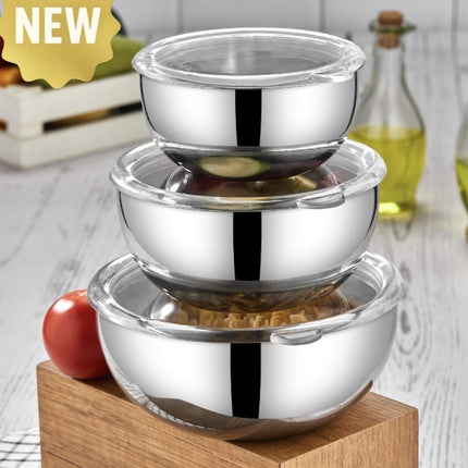 polochef Polochef Protico 3 Delig Voorraadbussen RVS