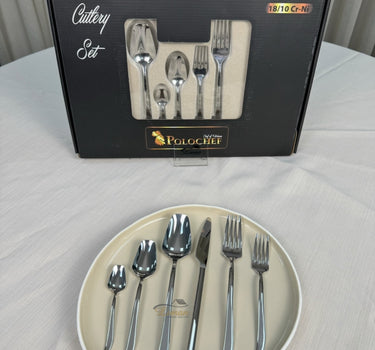 polochef Polochef Quatro Bestekset 36-delig 6-persoons Zilver