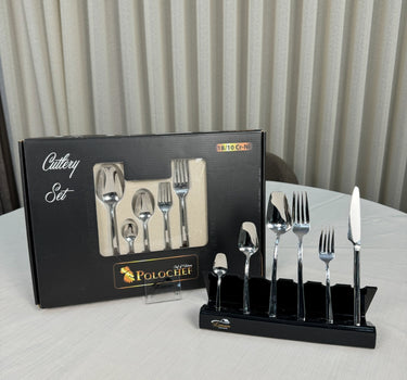 polochef Polochef Quatro Bestekset 36-delig 6-persoons Zilver