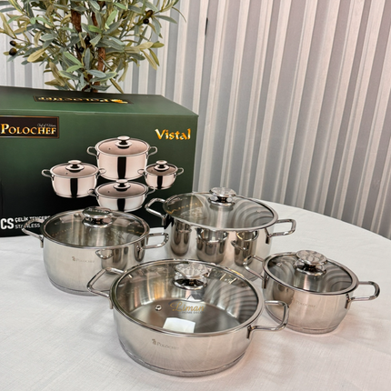 polochef Polochef Visal Pannenset 8 Delig
