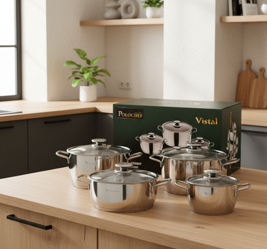 polochef Polochef Visal Pannenset 8 Delig